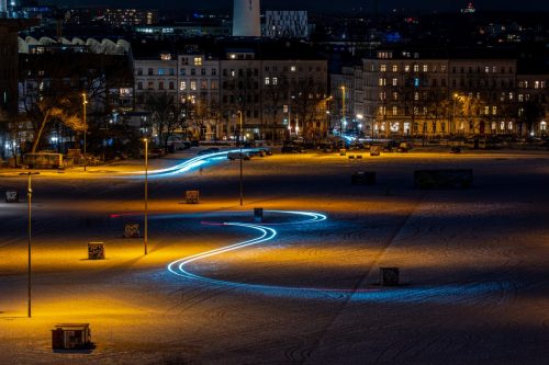 Heiligengeistfeld im Winter